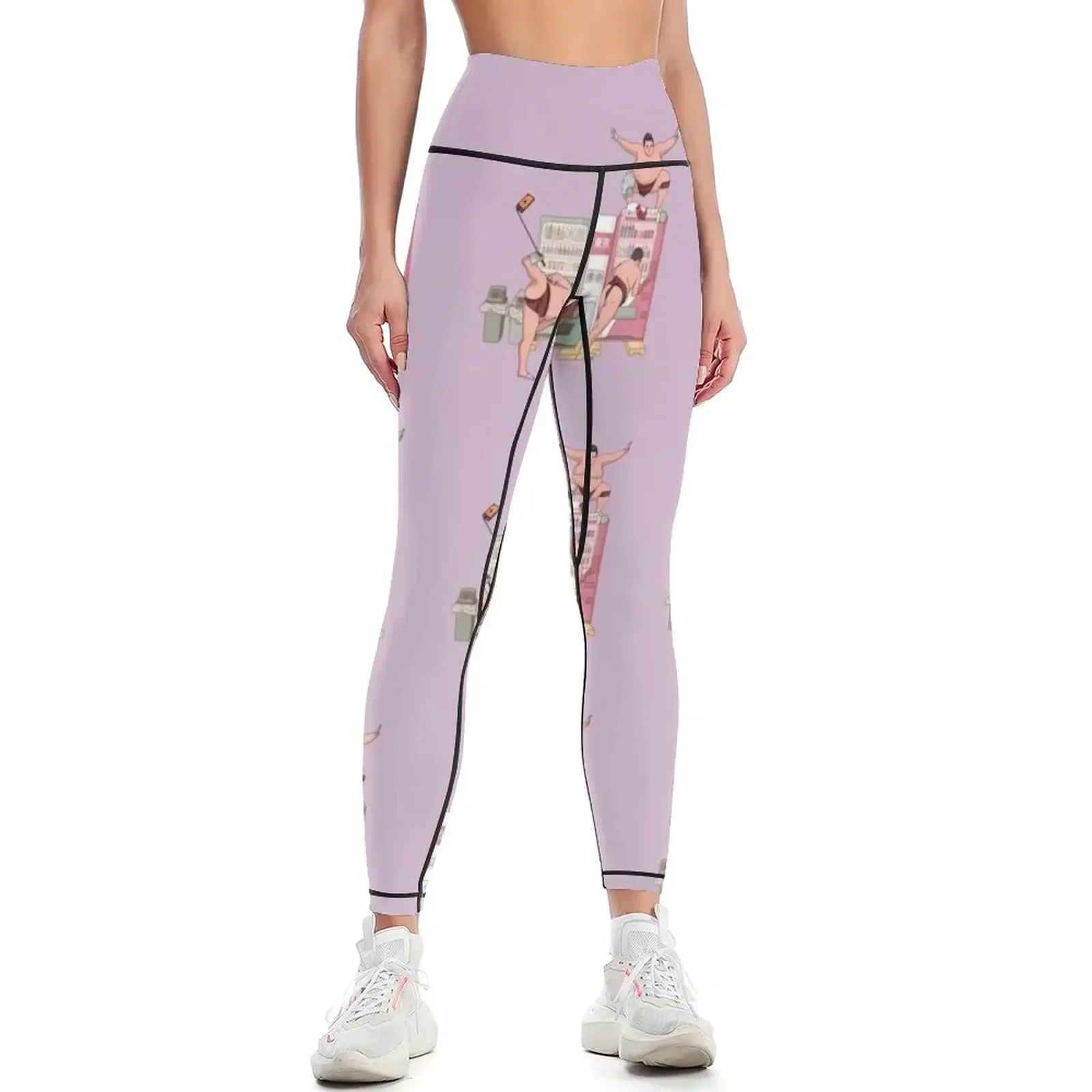 

Sumo wrestlers in Tokyo Leggings gym wear Women's sports pants sports woman gym Women's sportswear Womens Leggings