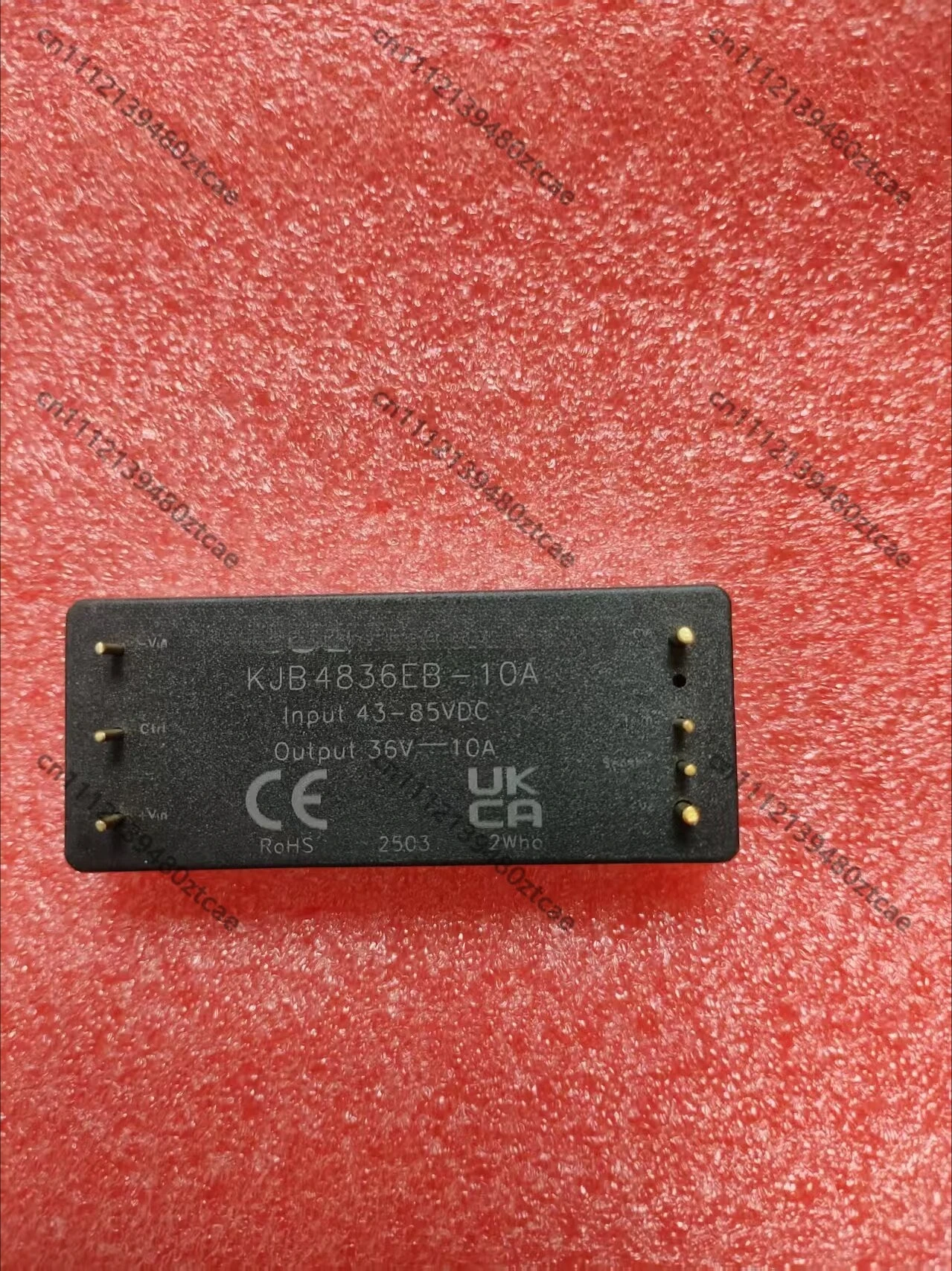 KJB48xxEB-10A Non-Isolated DC-DC Module 18~85V Wide Input 10A Max Output High Efficiency 1/8 Brick Industrial Buck Converter
