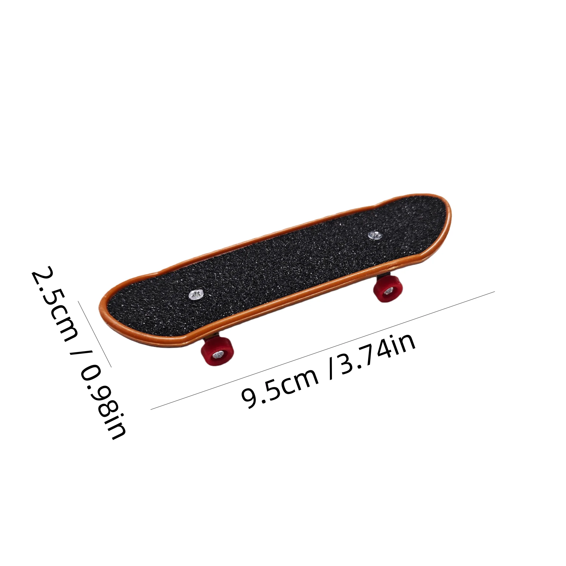 مجموعة مختلطة مكونة من 12 قطعة من لوح التزلج الصغير بأطراف الأصابع، نموذج لوح التزلج الإبداعي، لعبة هدية للأولاد، لعبة صغيرة هدية #5