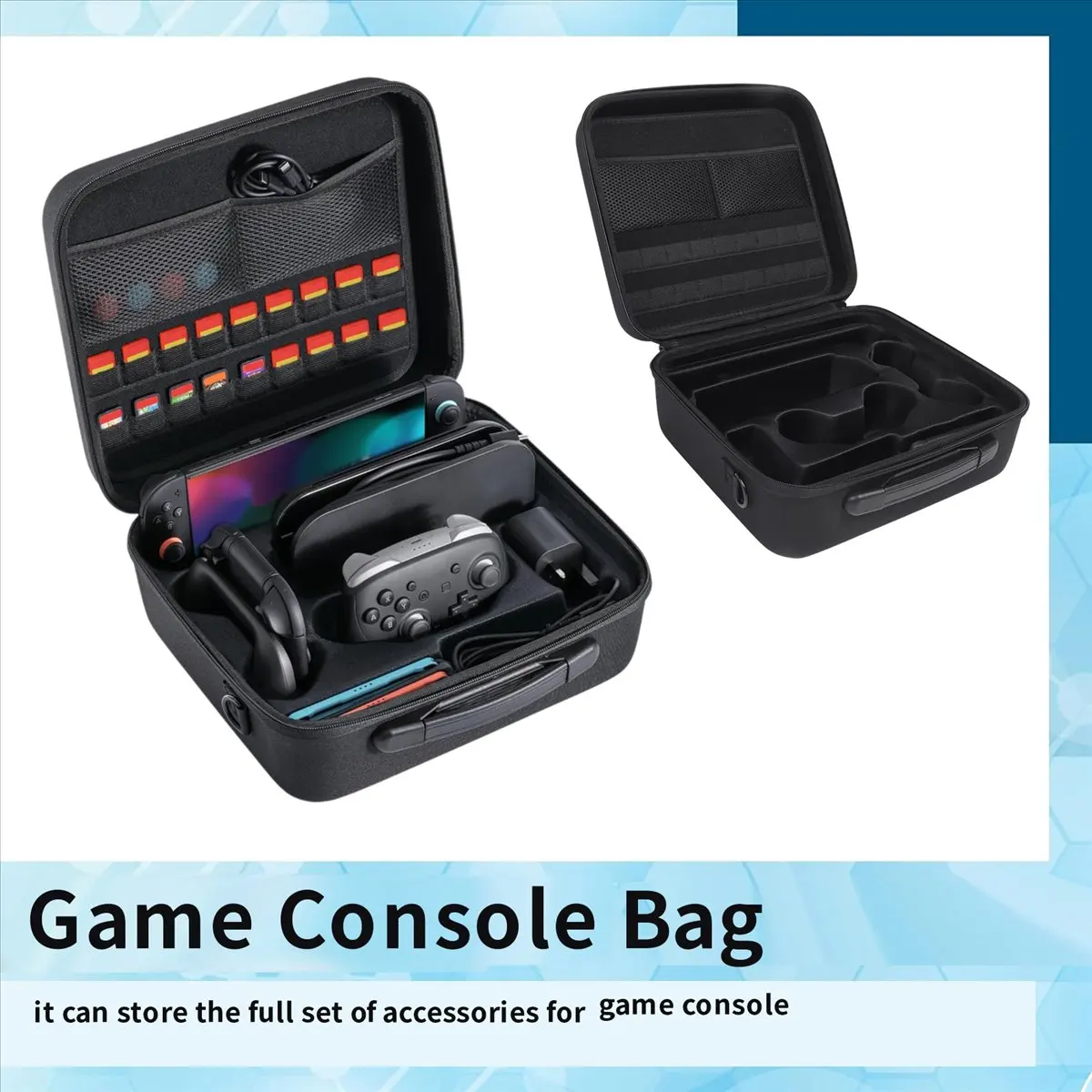A99X  Switch 2 Game Console Bag Gamepad Controller Accessories Hard Case Storage Travel Suitcase Carrying Case A