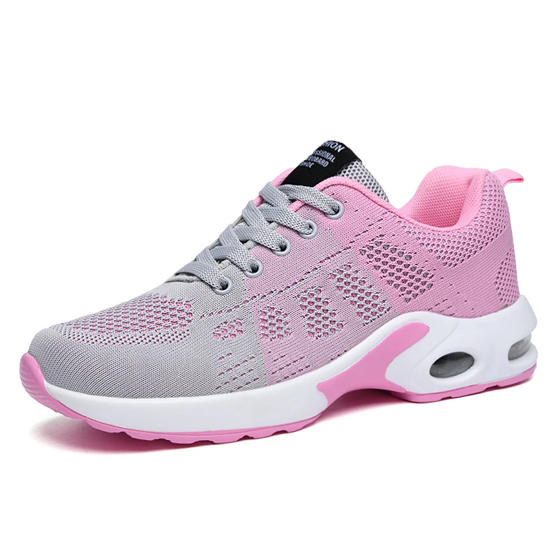 

Fashion Women Breathable Running Shoes Lightweight Air Cushion Casual Walking Tennis Sneakers