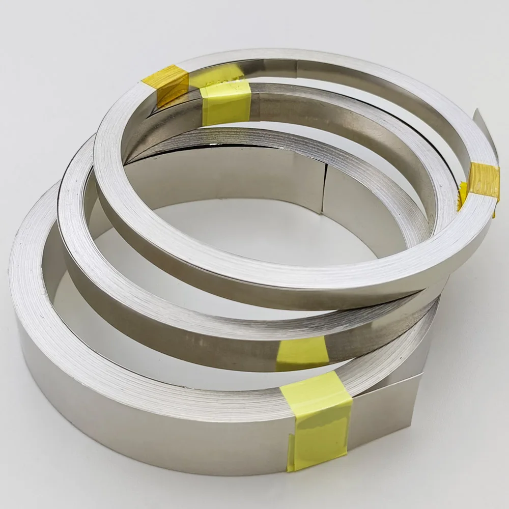 

18650 Li-ion Battery Nickel Sheet Plate Nickel Plated Steel Belt Strip Connector Spot Welding Machine Battery Welders 10M/roll