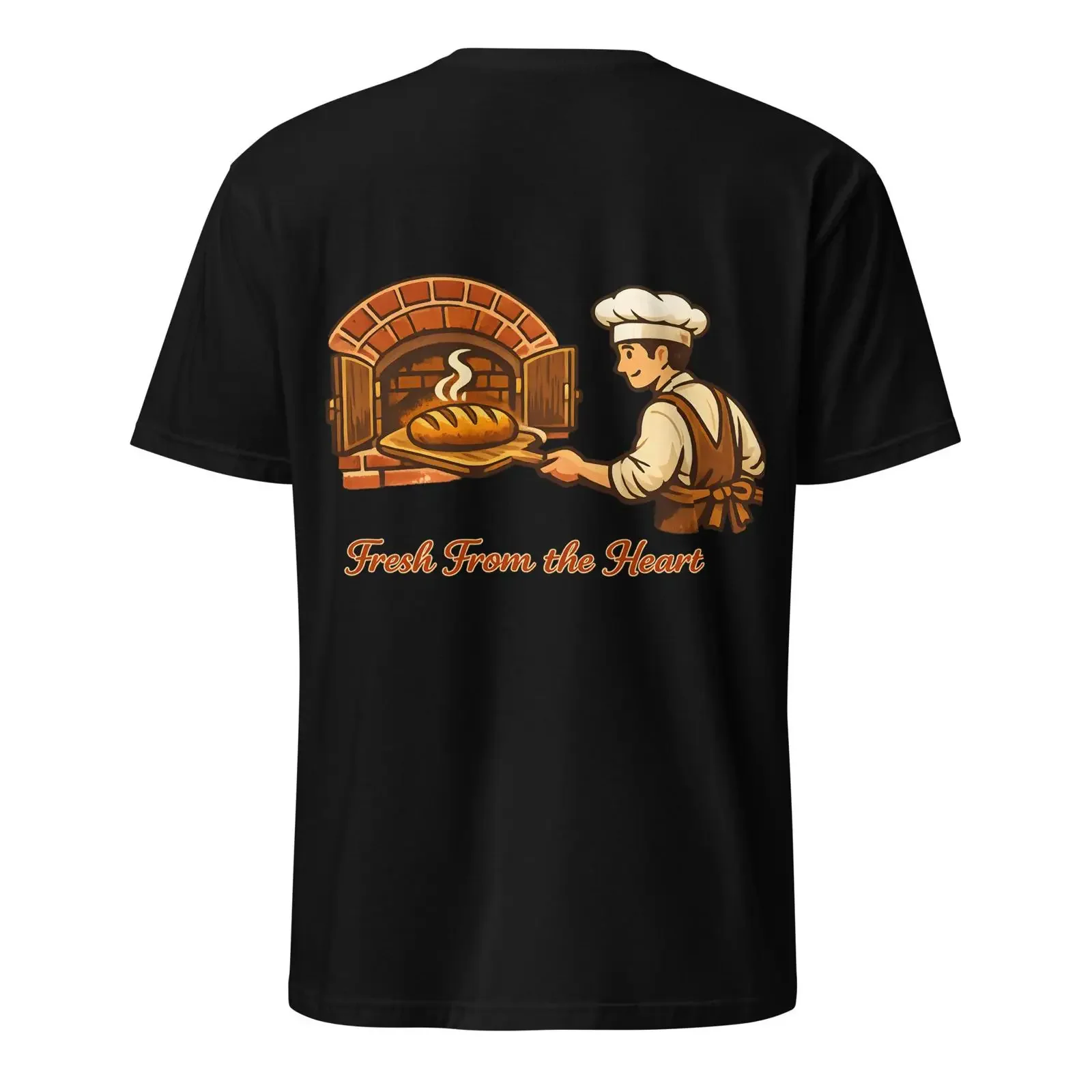 Fresh From The Heart Baker T Shirt Baking for Bakery Worker Pastry Chef Home  vintage Washed graphic Soft streetwear