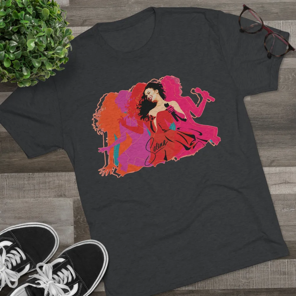 Selena T-Shirt Tee Shirt Tshirt Astrodome Live Music Concert Doll Gift Idea For Men Clothing Women Tees High Quality