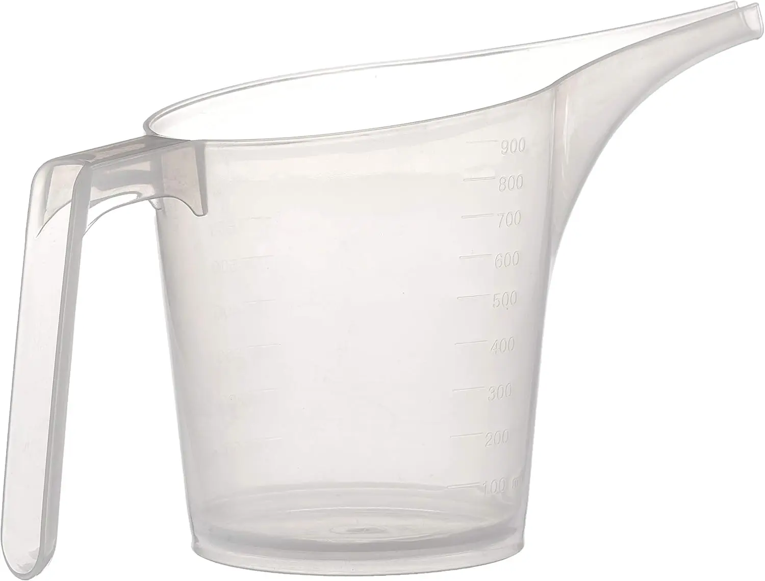 

Easy Pour Measuring Cup with Funnel Spout, 3.5 Cup, Clear Plastic