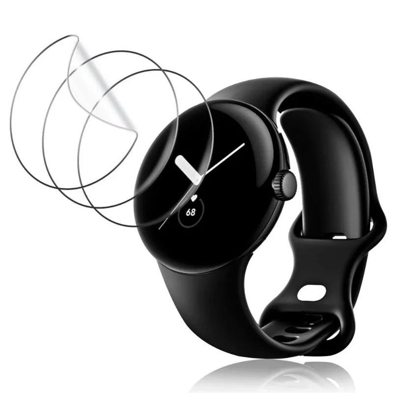 Ремешок силиконовый для Google Pixel Watch Band, спортивный сменный Браслет для Pixel Watch Active, мягкая пленка