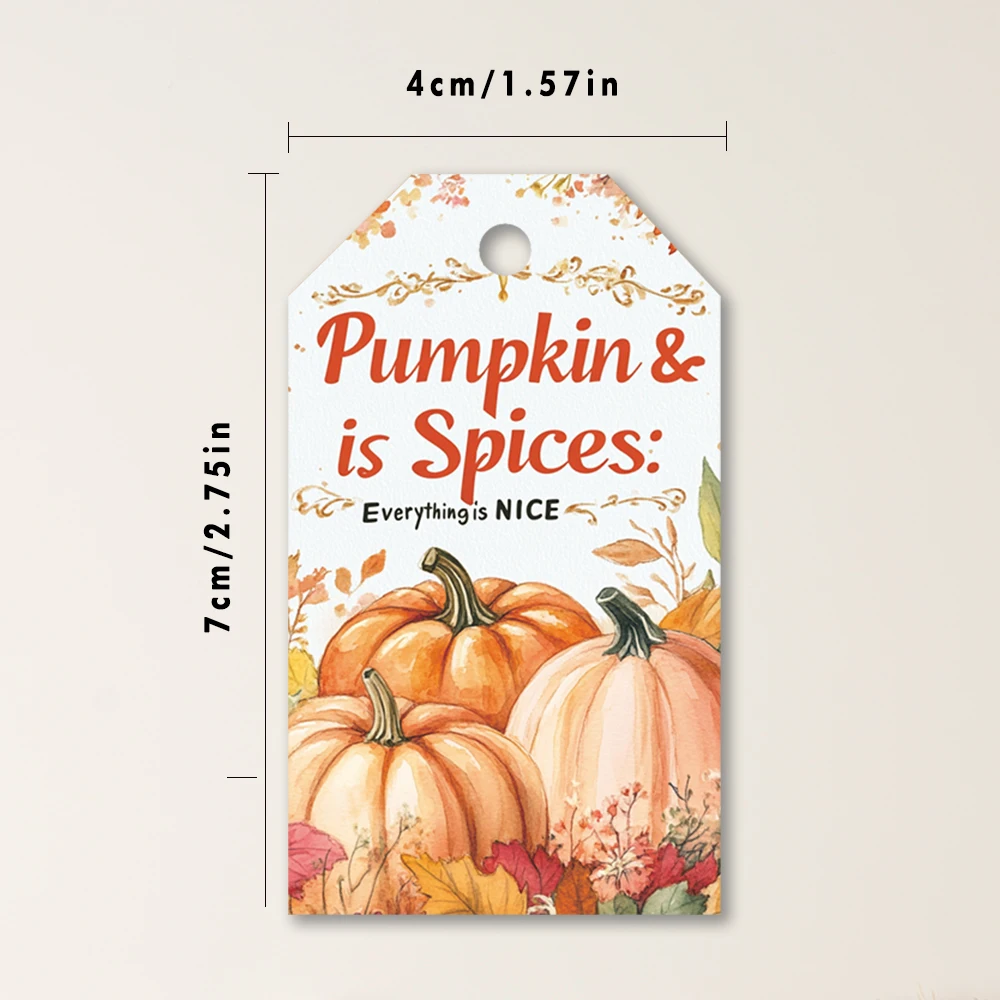 40 Stück Herbstanhänger, Herbst-Geschenketiketten, Partydekorationen, Heimwerken, Geschenkverpackungen, Grußkarten, Partykarten, Juteschnur.