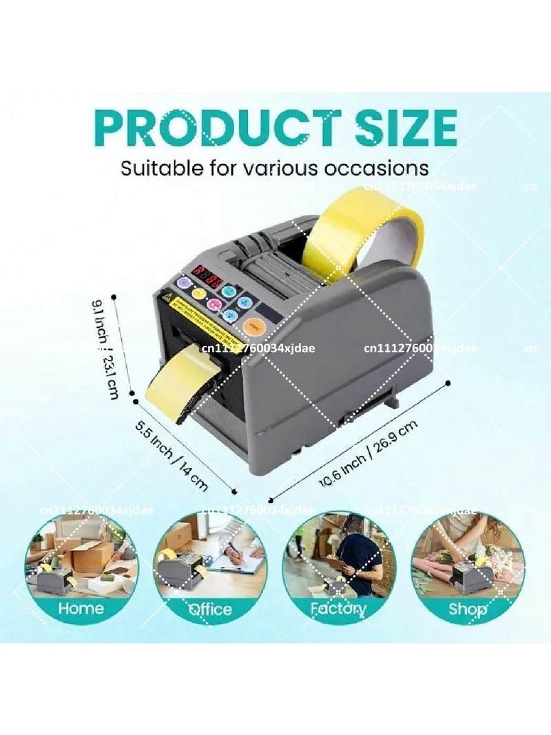 Automatic Ribbon Splitter Cutting Machine 6-60mm Wide 999mm Long Electric Fabric Cutter