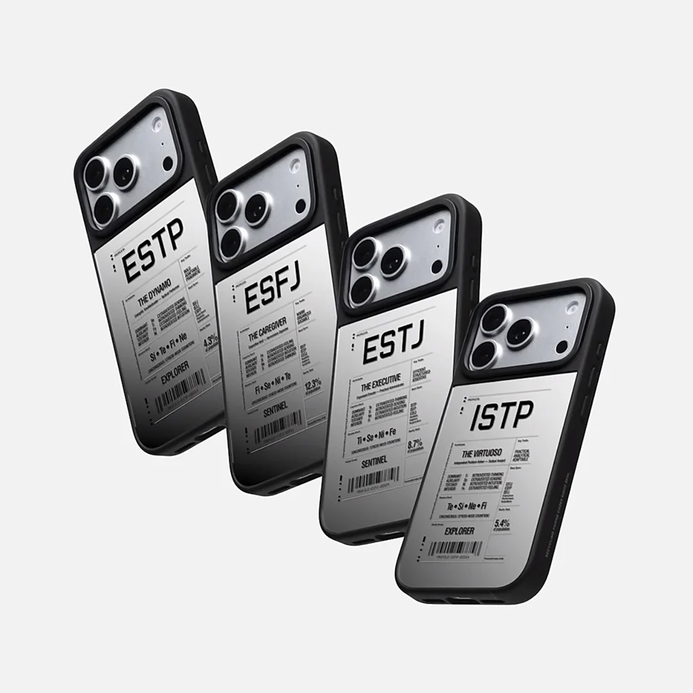 ESTP ESFJ Mirror Surface Magnetic Phone Case Cover for IPhone 13 14 15 16 17 Pro Max Case for IPhone 17 Air