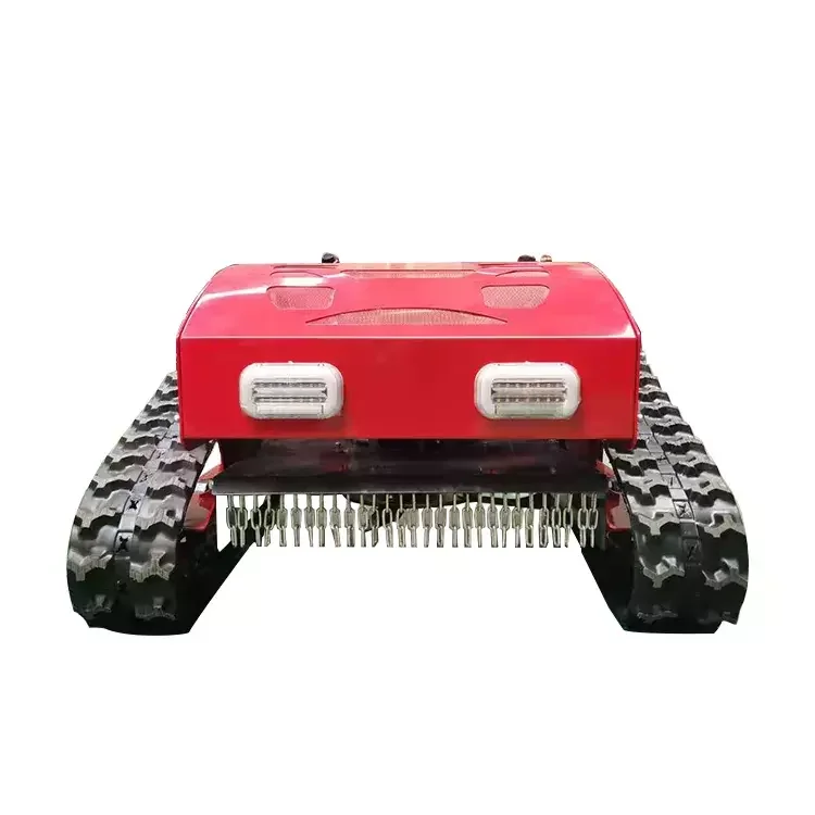 Lawnmower Remote Control Electric Mowing Robot Cutting Grass Garden Use Battery Lawn Mower for sale