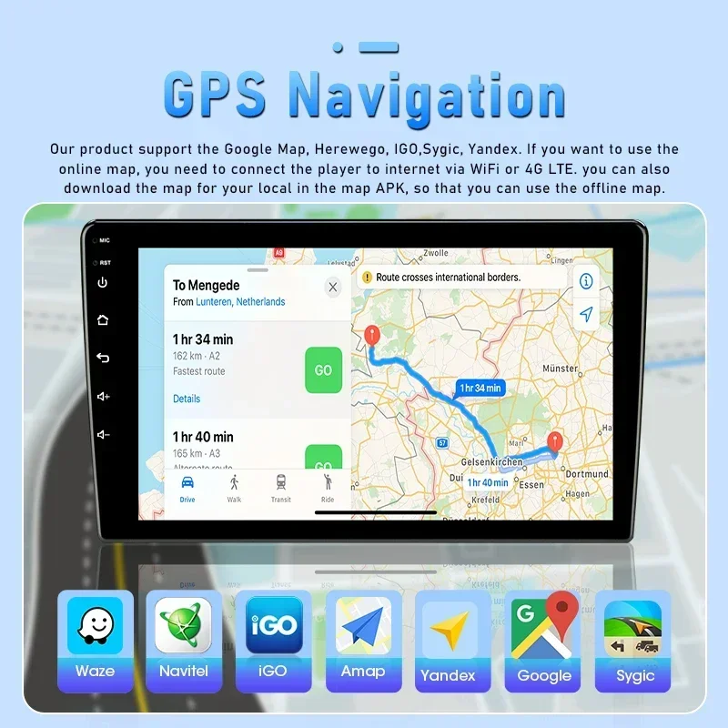Radio de coche con navegación GPS de 9 pulgadas, Carplay y Android Auto para Seat Leon 2 MK2 2005-2012, Srnubi Multimedia, unidad principal 2 Din, pantalla táctil, Bluetooth, automotriz.