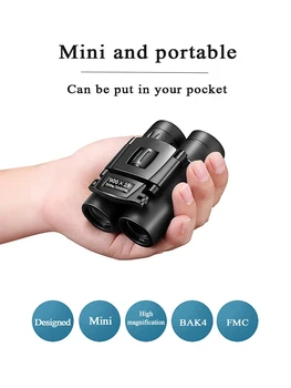 Powerful Long Range 900x25 BAK4 Binoculars Low Light Jumelles for Hunting Camping Outdoor Telescopes 1