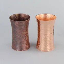 Copper water cup Pure copper cup Hand made copper cup Thickened red copper cup Beer copper cup Pure hand made copper cup