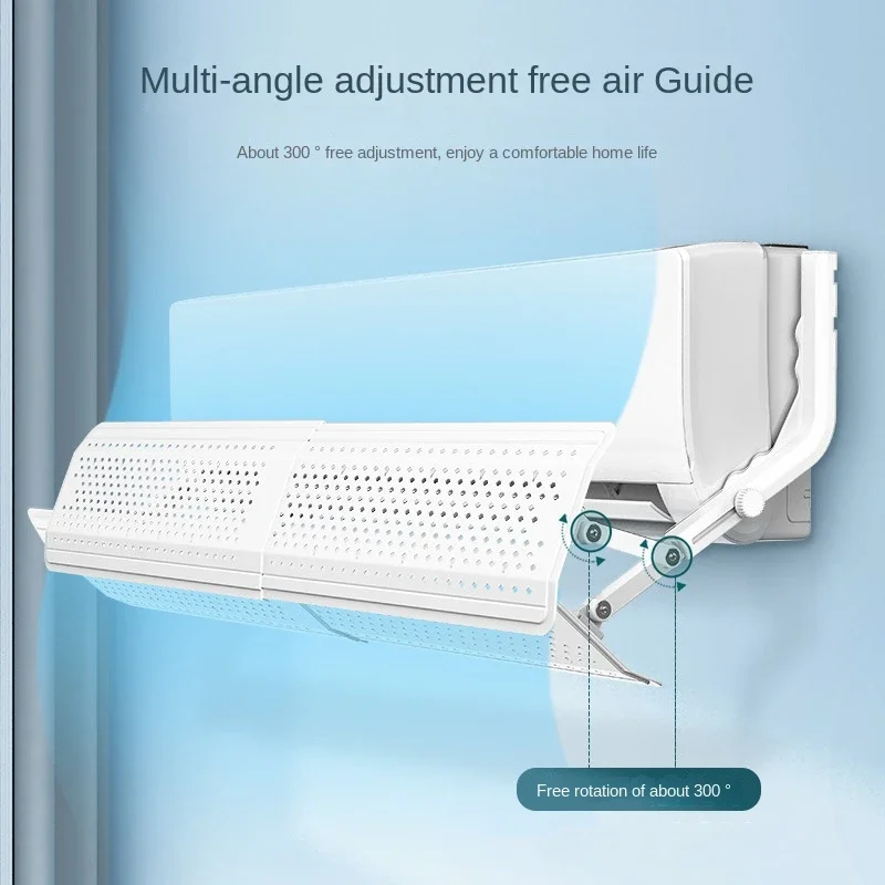 Air Conditioning Windshield Scalable Hanging-type Anti-direct Blowing Air Deflector Household Air Conditioning Baffle Windshield