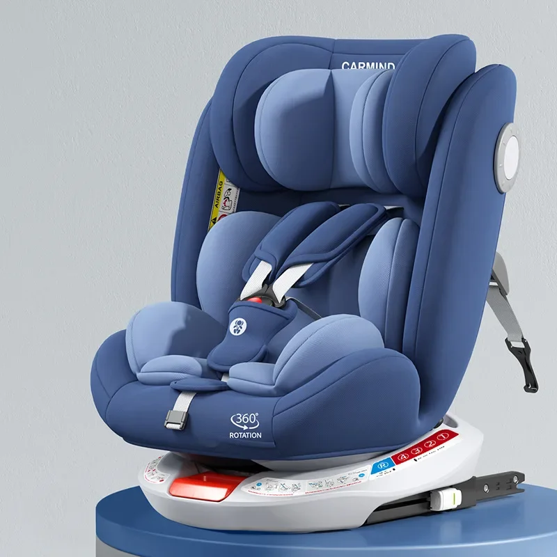 Newborn Baby Seat Car Seat Car Seat Two-way Swivel Seat Can Sit or Recline Sponge Cushion Comfortable Infant Safety Seat