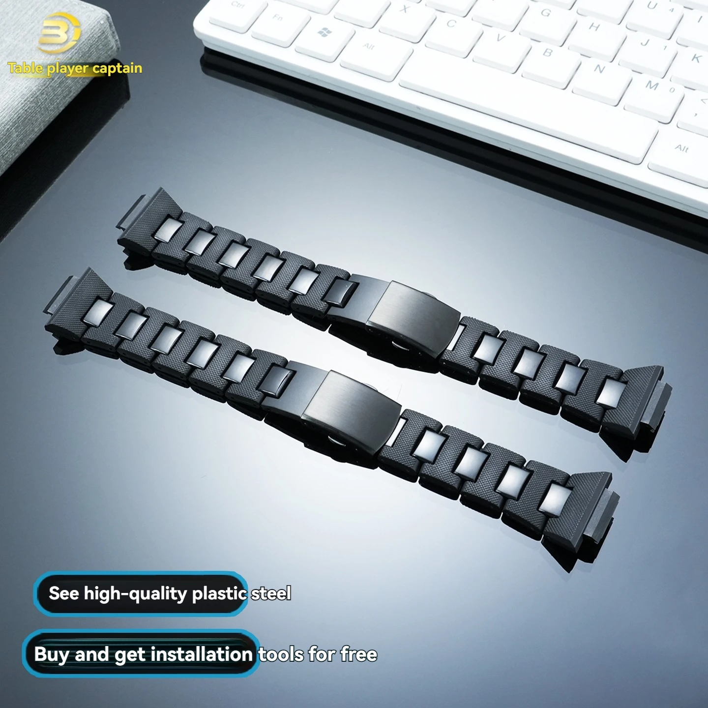 For Casio Watch GA110/100/120 GA700/400 GBX100 DW5600 Modified Lightweight Composite Plastic Steel Watch with Sports Chain man