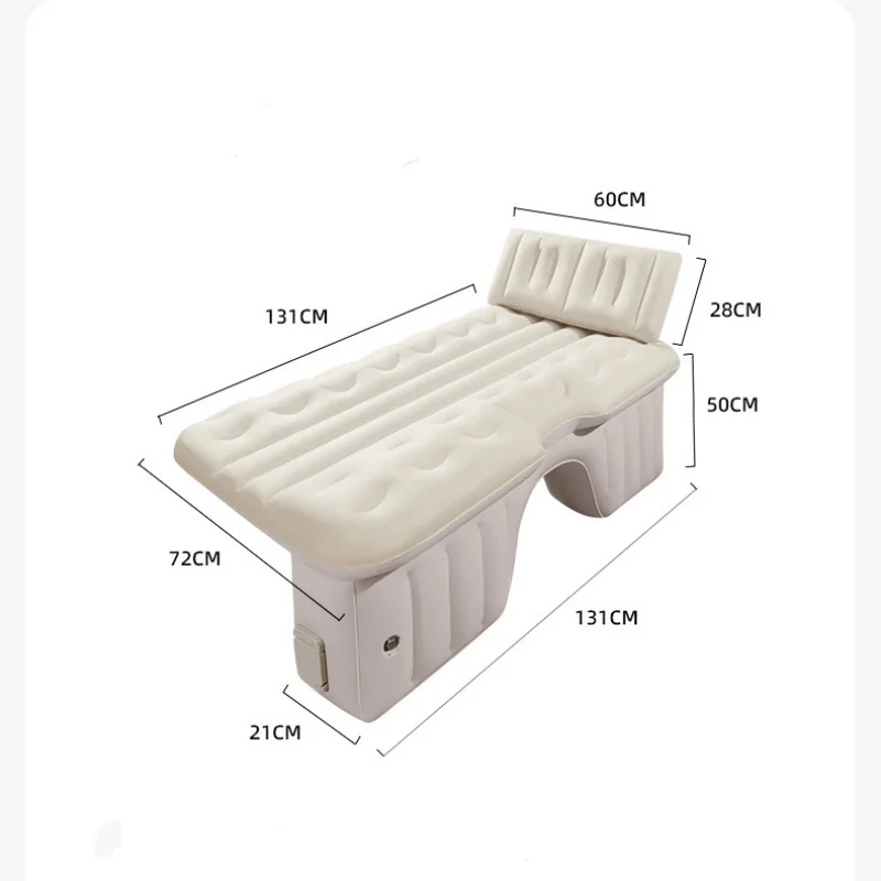Car Inflatable Bed Trunk Leveling Pad Mattress Sleeping Pad Car Converted Bed Foldable Car Travel Bed Camping Bed - Image 3
