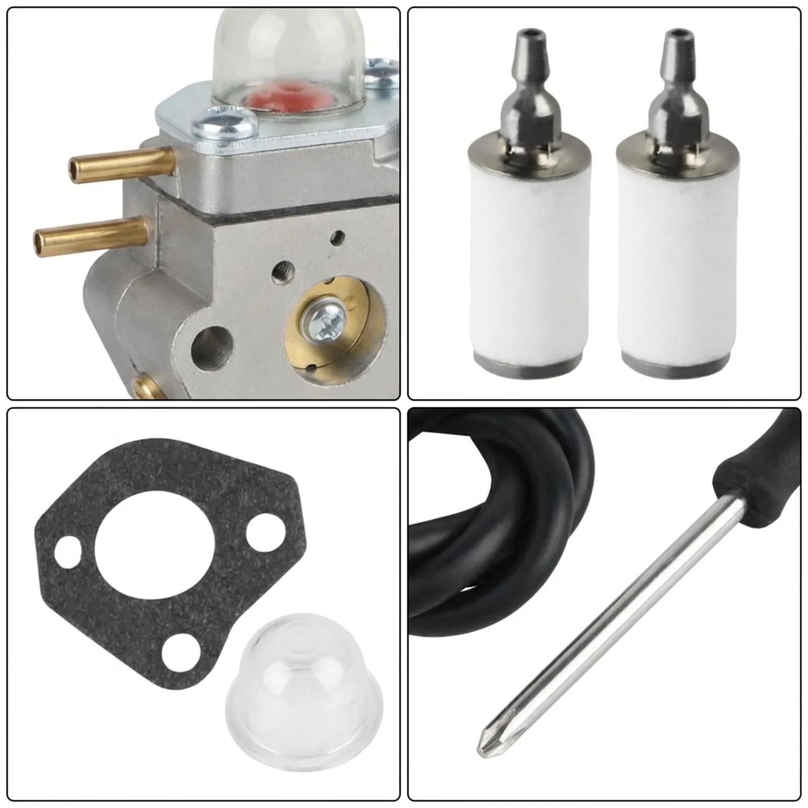 Engine Air-fuel Mixture Carburetor Easy Installation 15*10*3CM Trimmer Air-Fuel Mixture Engine Responsiveness Long Life
