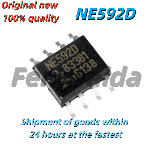 5PCS Brand-new original NE592D NE592 surface mount SOP8 video amplifier integrated chip