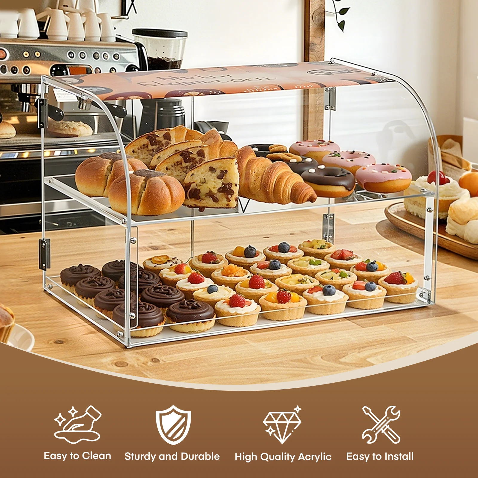 Acryl-Bäckereivitrine mit Magn – Outdoor Power For Wedding Bewertung und Preis