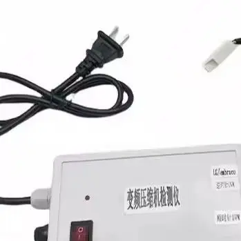 Household refrigerator variable frequency compressor tester, refrigerator inspection and maintenance tool