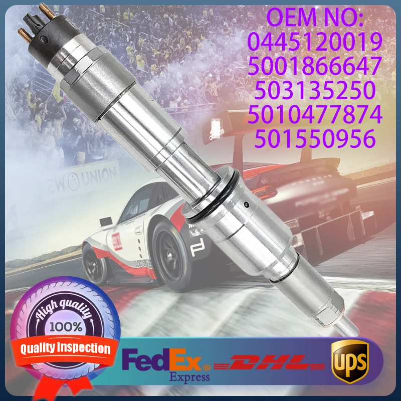 

High-Quality Common Rail Diesel Injector 0445120019 0445120020 503135250 5010477874 501550956 for Renault Premium DCI11E Engine