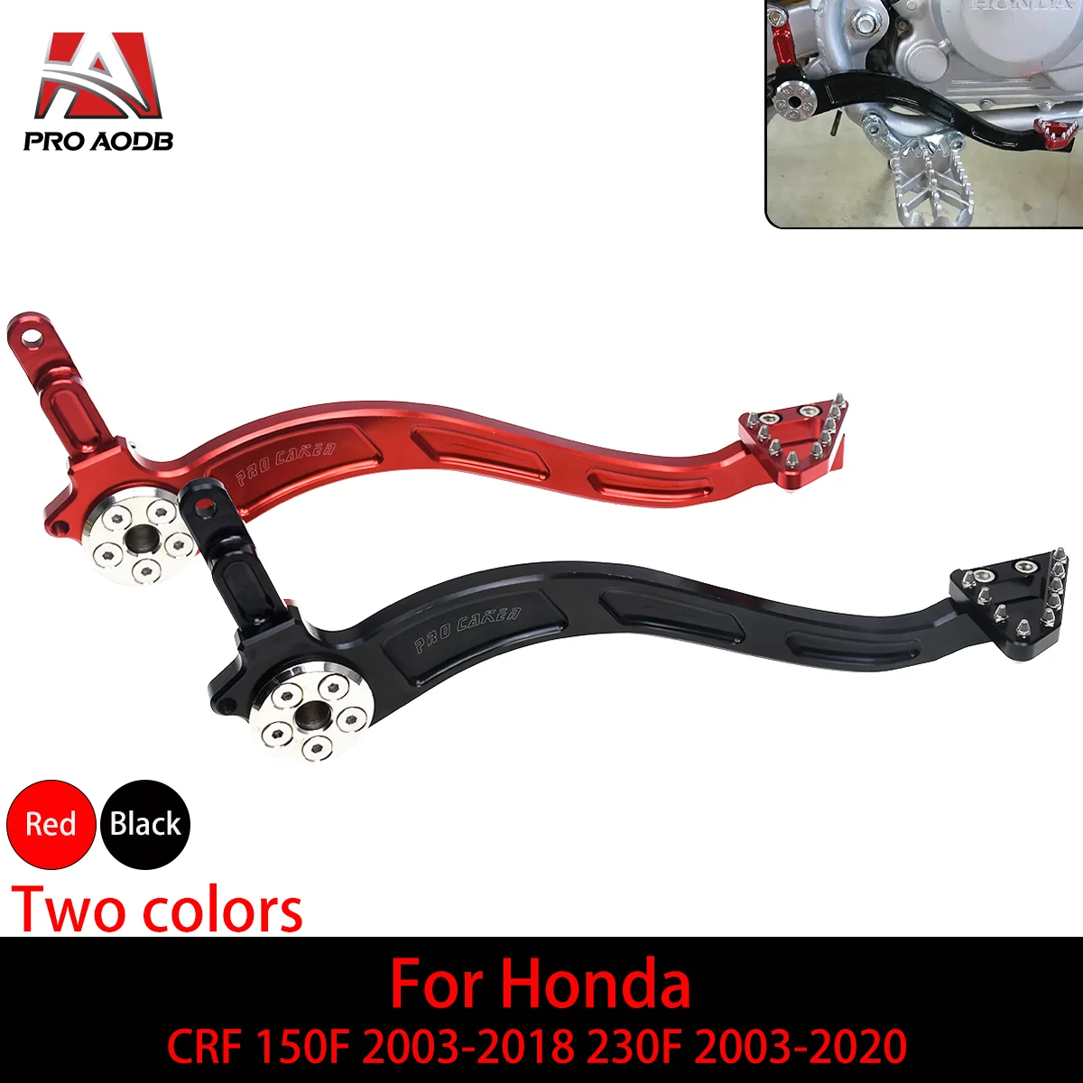 

Motorcycle CNC Aluminum Rear Brake Pedal Lever For Honda CRF 150F 2003-2018 230F 2003-2020 Model Motocross Accessories Dirt Bike