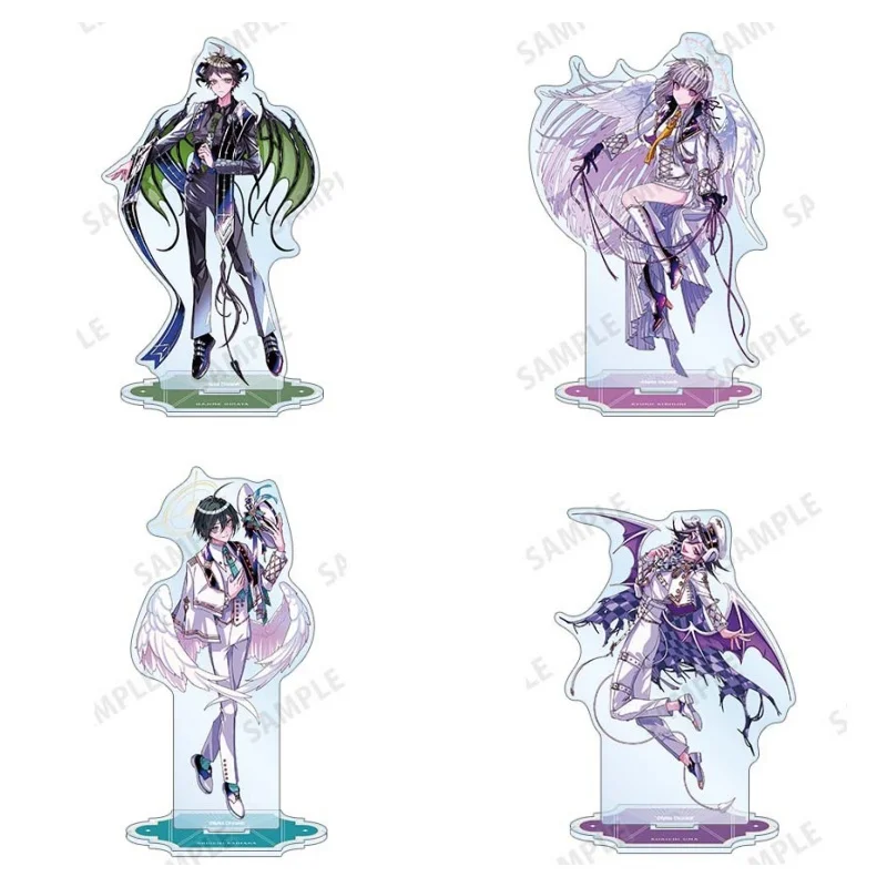 Danganronpa Anime Figures Naegi Makoto Kirigiri Kyoko New Acrylic Stands Prop Togami Byakuya Plate Holder Cake Topper Model