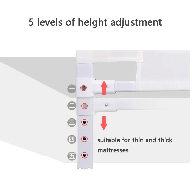 150 cm 1 stks Kinderen Bedbarrière Hoge Kwaliteit Baby Co-Sleeping Vangrail Rails KidnAnti-Val Bed Side beschermende Verstelbare Hek