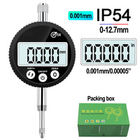 IP54 Oil-proof Digital Micrometer 0.001mm Electronic Micrometer Metric/Inch 0-12.7mm /0.5\