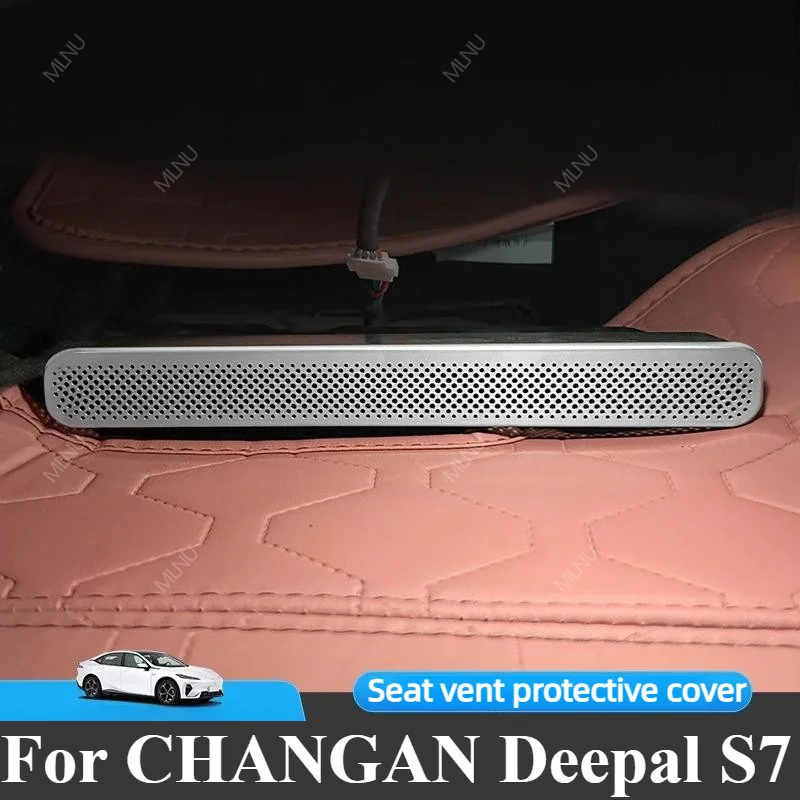 Seat Dust Cover For CHANGAN Deepal S7 2025 2024 2023 Accessories Stainless Steel Anti-Rust Impact-Resistant Heat-Resistant