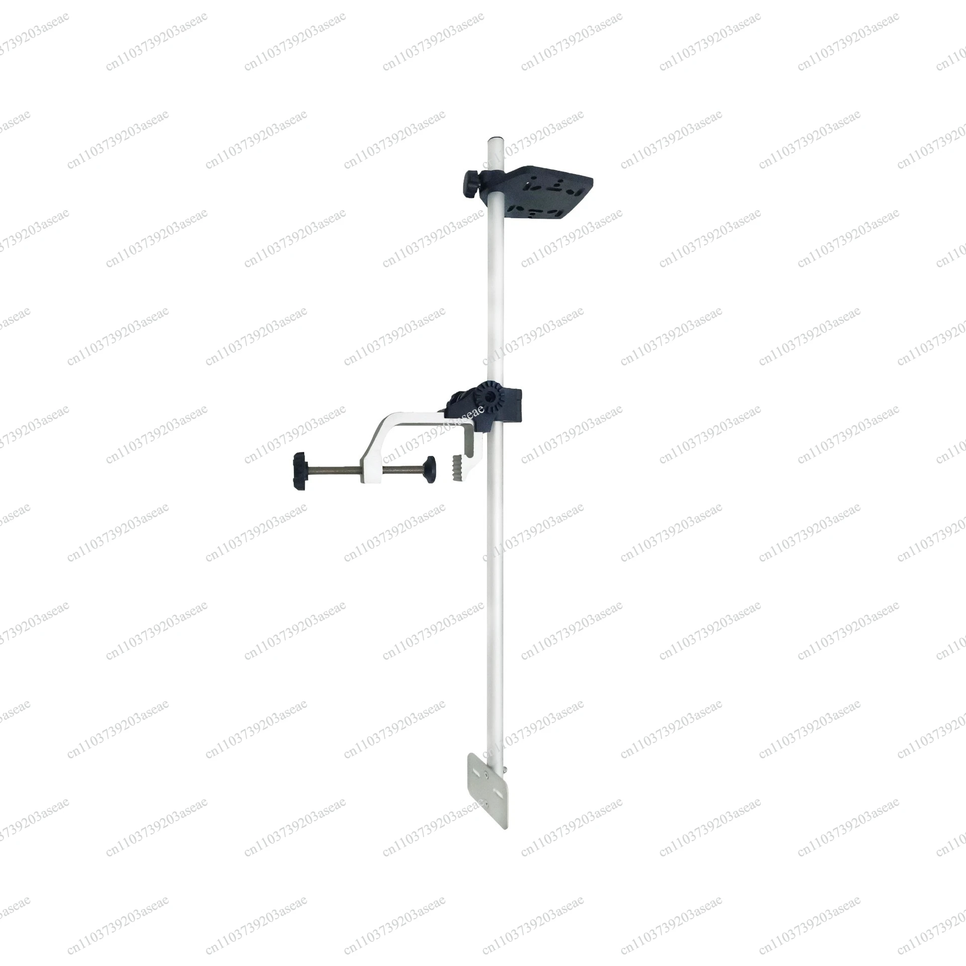 Light and easy to carry, adjustable size and height, multiple boat types can be used, aluminum alloy fish finder bracket