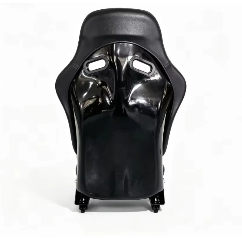 Bucket Seat Universal Racing Car Seat PVC Leather with Rail Slider for Sim Racing view 3