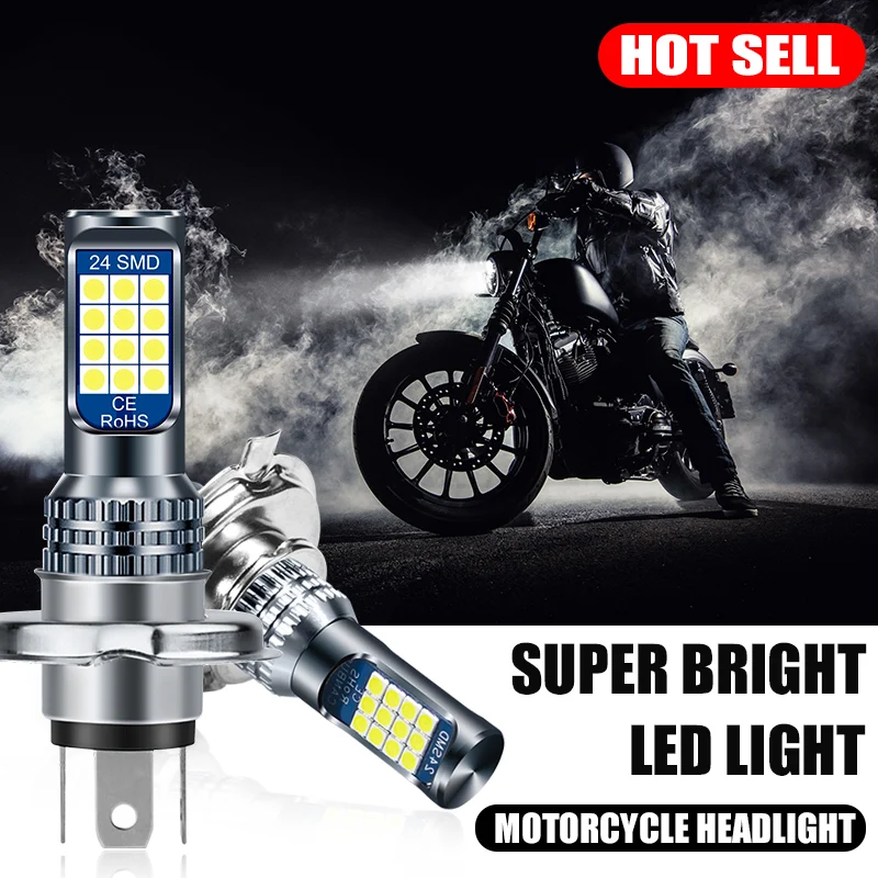 

Motorcycle Headlight Bulb motorcycle Headlamps Fog lamp Hi low beams led spotlights for motorcycle P15D LED H4 H6M led BA20D Led