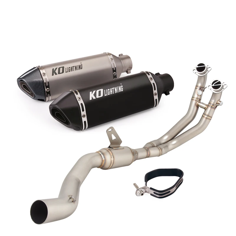 For Appilia RS 660 2021-2025 Motorcycle Full Exhaust Escape System 51mm Muffler Header Pipe Removable DB Killer