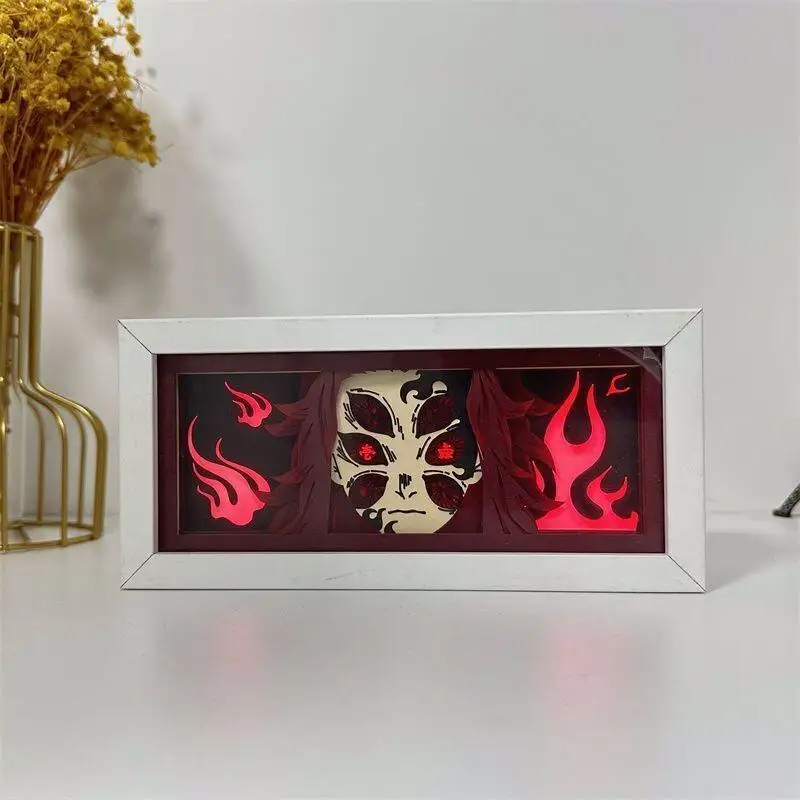

Demon Slayer Peripheral Kokushibo Night Light Cute Hot Selling Exquisite Desktop Decoration Creative Cartoon Girls Holiday Gift