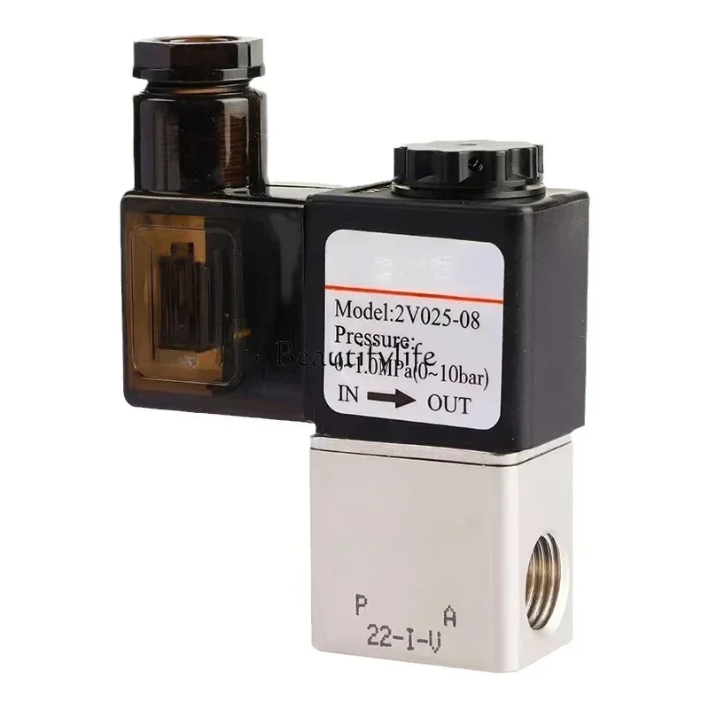 Two-position two-way solenoid valve 2V130-10 2V130-15 A/B