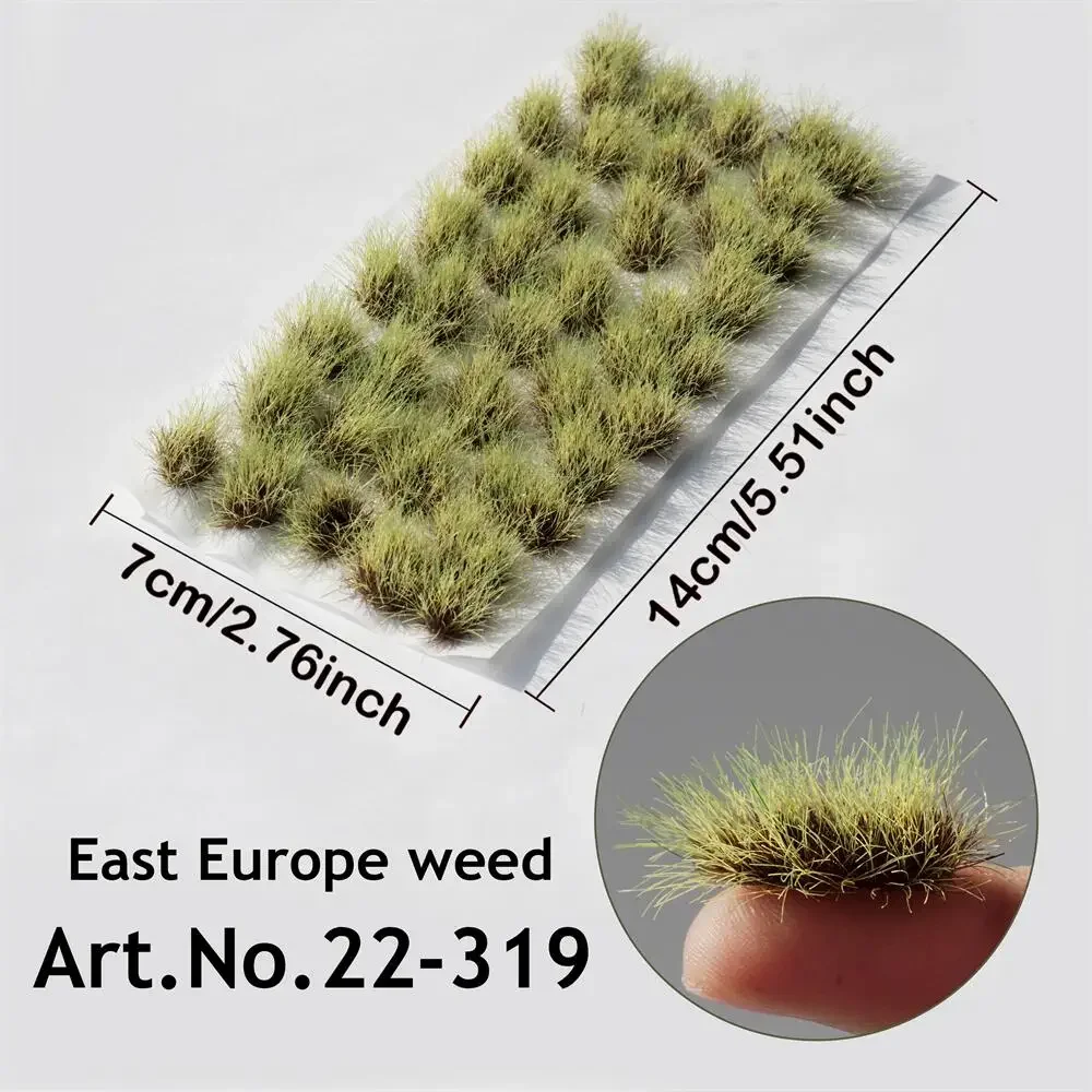 

0,39-дюймовый миниатюрный путок травы, нестандартные растения для женатых годов, макет железнодорожного поезда HO N/изготовление моделей своими руками/военная/Diorama, 39 шт.