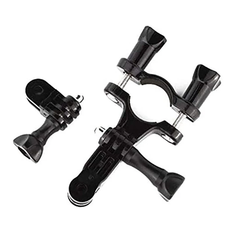 Bicycle Bike Handlebar Mount Adapter For Gopro Hero Three Way Adjustable Bike Seatpost Three Way Adjustable Pivot Arm