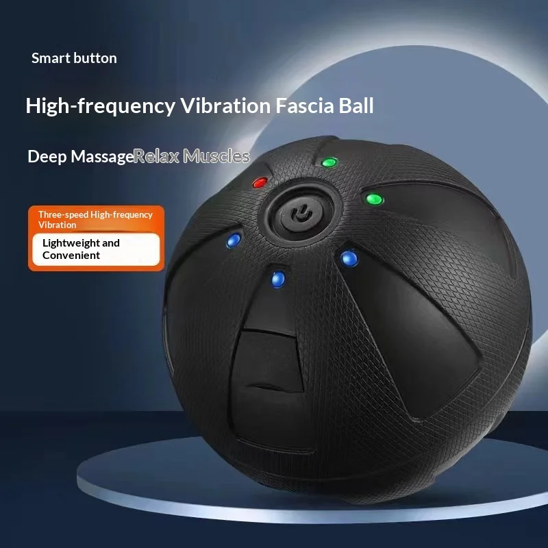 Popular Electric Massage Ball Roller Vibrations Yoga Peanut Ball Muscle Relaxation Mini Vibration Ball Massager
