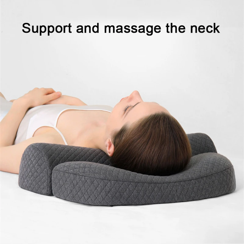 Memory Foam Pillow Orthopedic Cervical Cushion Ergonomics Massage Sleeping Pillow Neck Pain Relief Slow Rebound Cushion Bedding