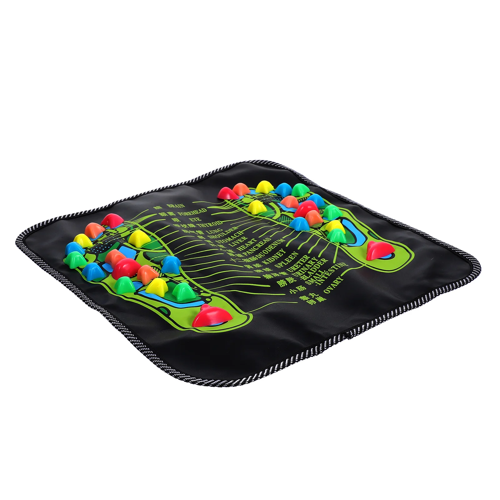 

1Pcs Foot Massage Reflexology Mat Stone Pad Durable Leg Pain Reliever Comfortable Massage Tool for Health and Relaxation