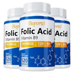 Folic Acid Supplement - Heart Health, Nervous System Health, Prenatal Support