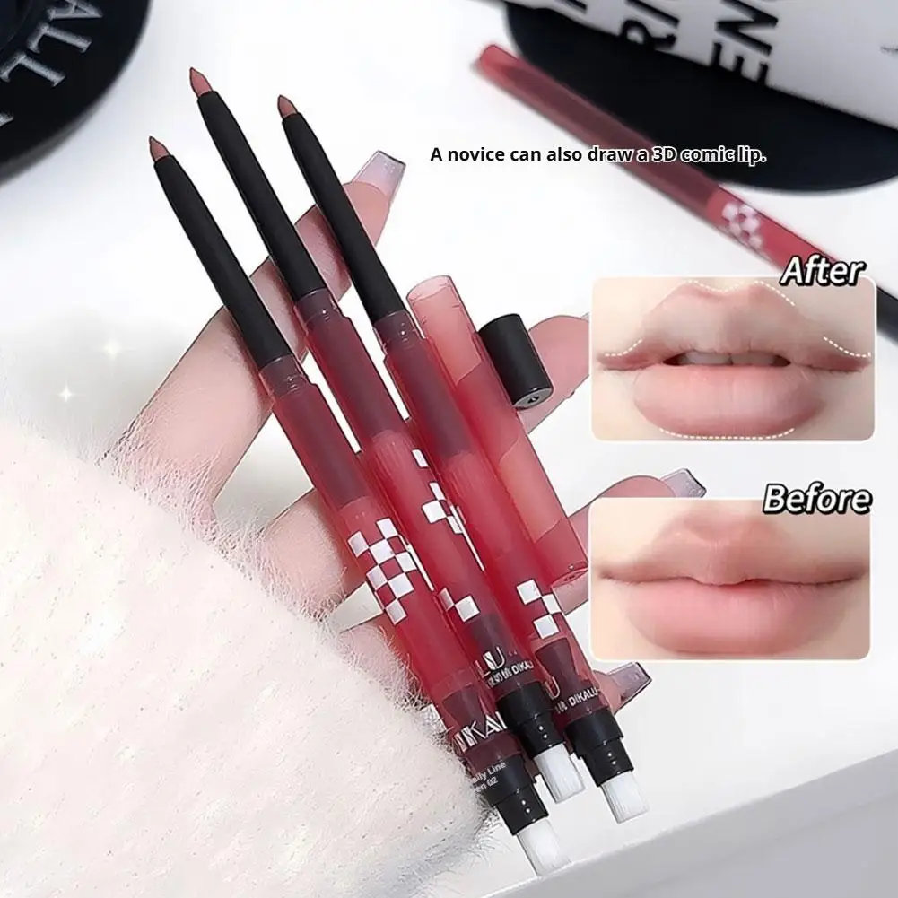 Natuurlijke nude lipliner mat Langdurig waterdicht, geen vlekken glad Perfecte lipvorm Schetslipliner Nude Lip Liner
