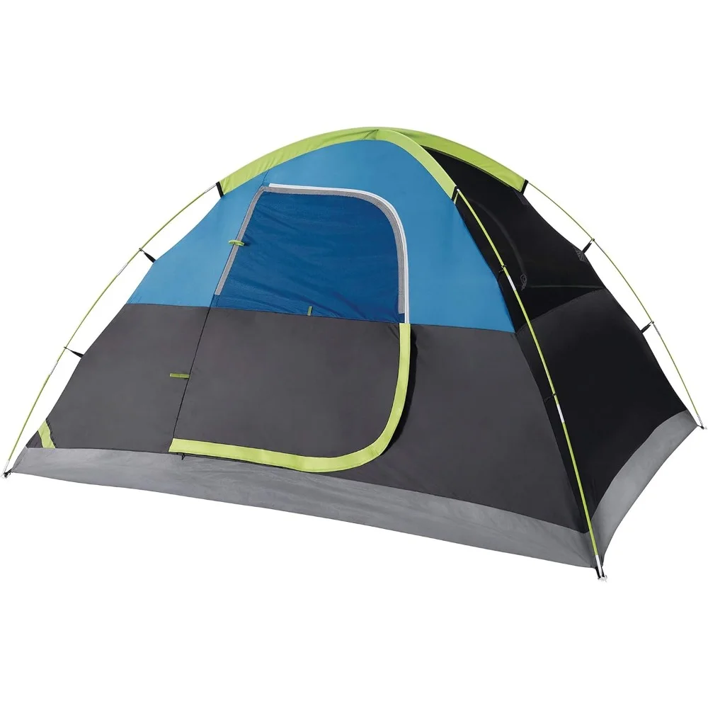 Camping Tent, 4 Person Tent Blocks 90% of Sunlight and Keeps Inside Cool, Lightweight Tent for Camping