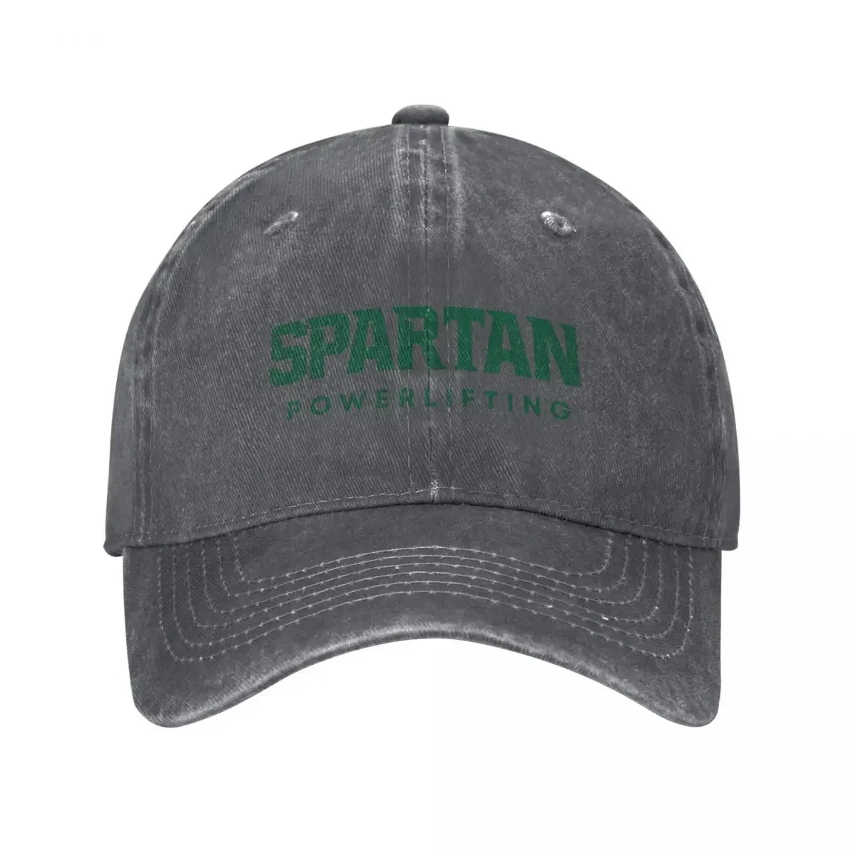 

Spartan Powerlifting Classic Logo - Green Baseball Cap Thermal Visor men's big size hat Funny hats Brand Man cap Women Men's