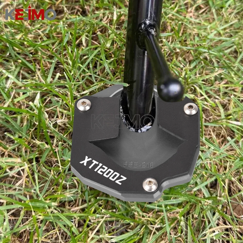 Motorcycle Side Stand Enlarge Plate Kickstand Extension For yamaha Super Tenere 1200 XT1200Z / XT1200ZE Z ZE 2014-2022 2021 2020