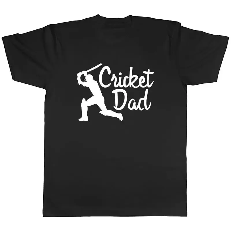 Cricket Dad Mens Unisex T-Shirt Tee