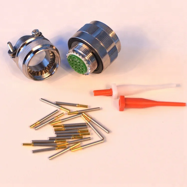 J59926FD18SN D38999 Din Type Aluminum Aviation Circular Connectors for PCB Receptacle in Aviation Industry - view 3