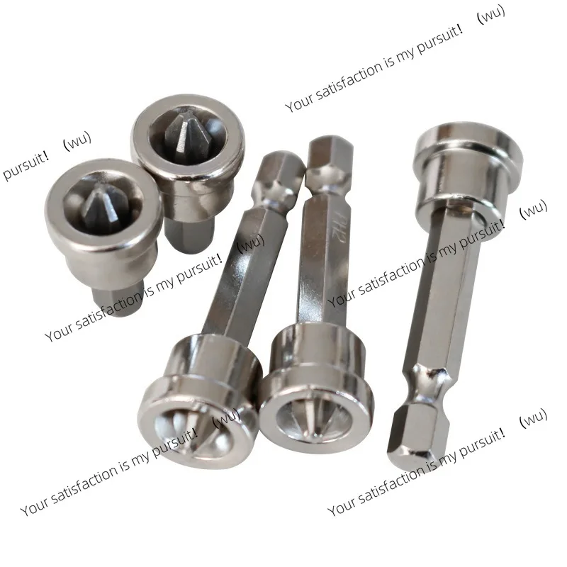 5pcs/set Magnetic Positioning Screwdriver Bits Drywall Screw Depth Setter Chrome Vanadium Steel Hexagon Shank Screwdriver Tool